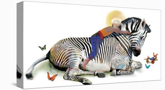 Zebra Love-Nancy Tillman-Stretched Canvas