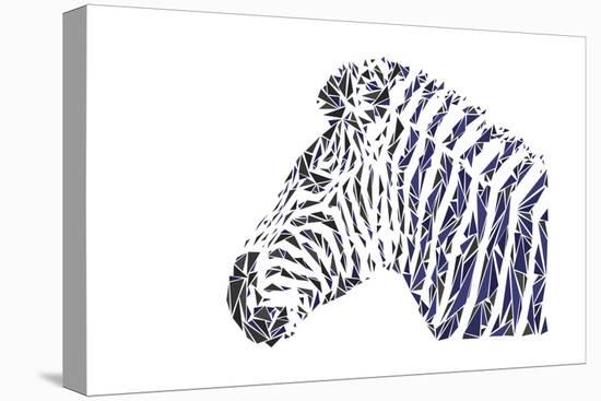 Zebra-Cristian Mielu-Stretched Canvas