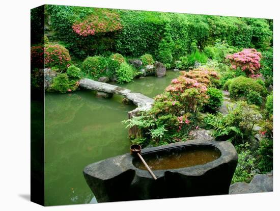 Zen Garden, Kyoto, Japan-Shin Terada-Premier Image Canvas