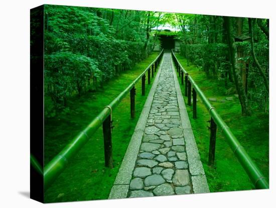 Zen Garden, Kyoto, Japan-Shin Terada-Premier Image Canvas