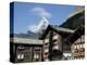 Zermatt and the Matterhorn Behind, Valais, Swiss Alps, Switzerland, Europe-Hans Peter Merten-Premier Image Canvas