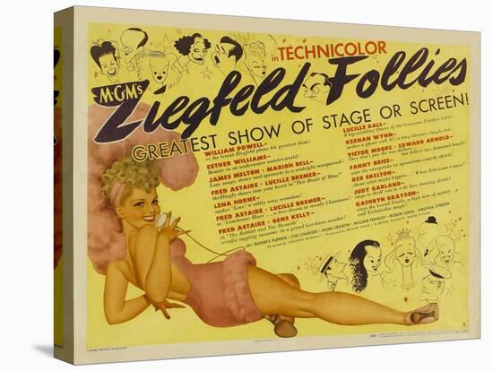 Ziegfeld Follies, 1946-null-Stretched Canvas