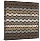 Zig Zag Zen (Neutrals)-Susan Clickner-Stretched Canvas