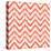 Zigzag Pattern in Tropical Colors-tukkki-Stretched Canvas