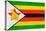 Zimbabwe Flag Design with Wood Patterning - Flags of the World Series-Philippe Hugonnard-Stretched Canvas