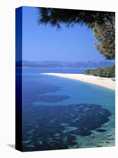 Zlatni Rat, Brac Island, Croatia-Alan Copson-Premier Image Canvas