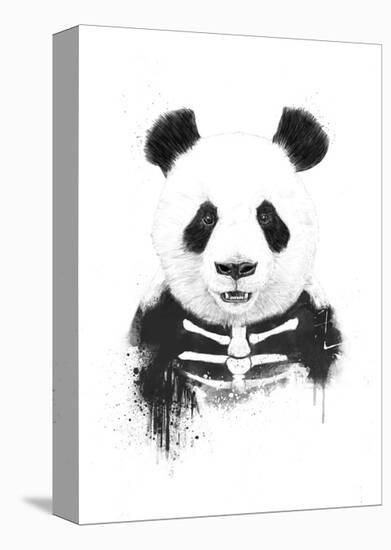 Zombie Panda-Balazs Solti-Stretched Canvas