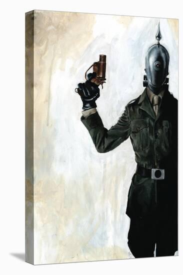 Zombies vs. Robots - Cover Art-Menton Matthews III-Stretched Canvas