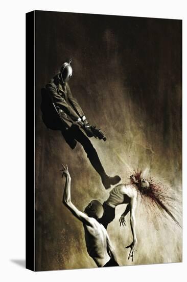 Zombies vs. Robots - Cover Art-Menton Matthews III-Stretched Canvas