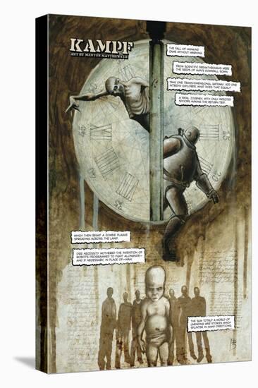 Zombies vs. Robots - Full-Page Art-Menton Matthews III-Stretched Canvas