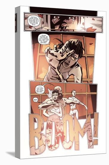 Zombies vs. Robots: No. 10 - Comic Page with Panels-Antonio Fuso-Stretched Canvas