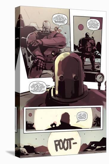 Zombies vs. Robots: No. 8 - Comic Page with Panels-Antonio Fuso-Stretched Canvas