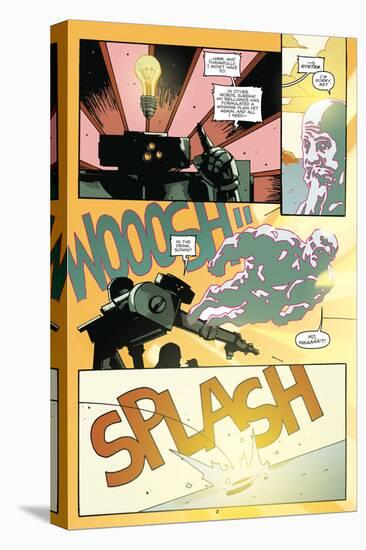 Zombies vs. Robots: No. 9 - Comic Page with Panels-Antonio Fuso-Stretched Canvas