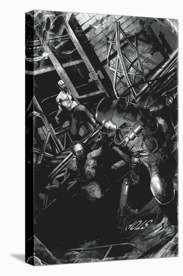 Zombies vs. Robots: No. 9 - Full-Page Art-Fabio Listrani-Stretched Canvas