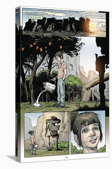 Zombies vs. Robots: Volume 1 - Comic Page with Panels-Val Mayerik-Stretched Canvas