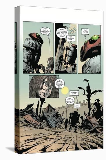 Zombies vs. Robots: Volume 1 - Comic Page with Panels-Val Mayerik-Stretched Canvas