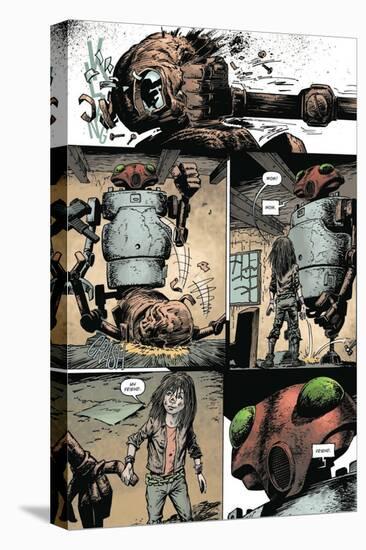 Zombies vs. Robots: Volume 1 - Comic Page with Panels-Val Mayerik-Stretched Canvas