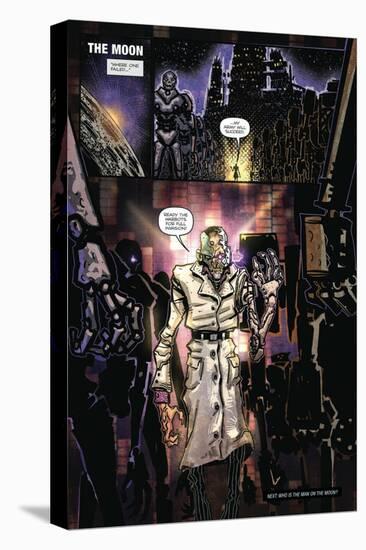 Zombies vs. Robots: Volume 1 - Comic Page with Panels-Anthony Diecidue-Stretched Canvas