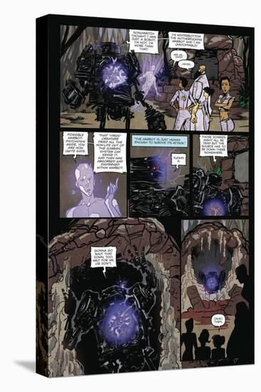 Zombies vs. Robots: Volume 1 - Comic Page with Panels-Anthony Diecidue-Stretched Canvas