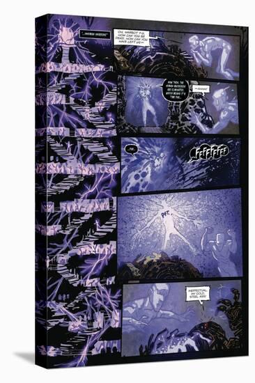 Zombies vs. Robots: Volume 1 - Comic Page with Panels-Anthony Diecidue-Stretched Canvas