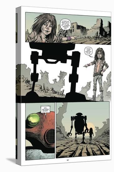 Zombies vs. Robots: Volume 1 - Comic Page with Panels-Val Mayerik-Stretched Canvas