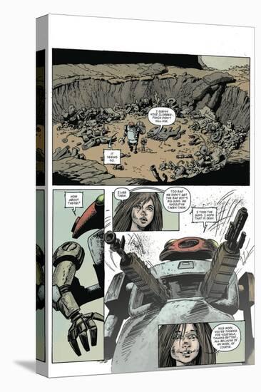 Zombies vs. Robots: Volume 1 - Comic Page with Panels-Val Mayerik-Stretched Canvas