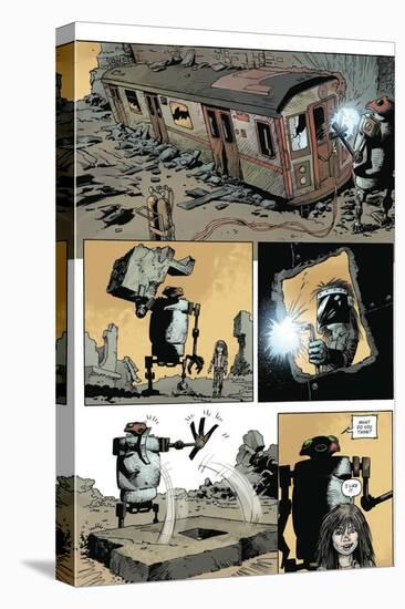 Zombies vs. Robots: Volume 1 - Comic Page with Panels-Val Mayerik-Stretched Canvas