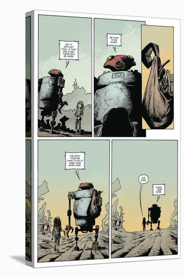 Zombies vs. Robots: Volume 1 - Comic Page with Panels-Val Mayerik-Stretched Canvas