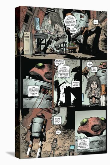 Zombies vs. Robots: Volume 1 - Comic Page with Panels-Val Mayerik-Stretched Canvas