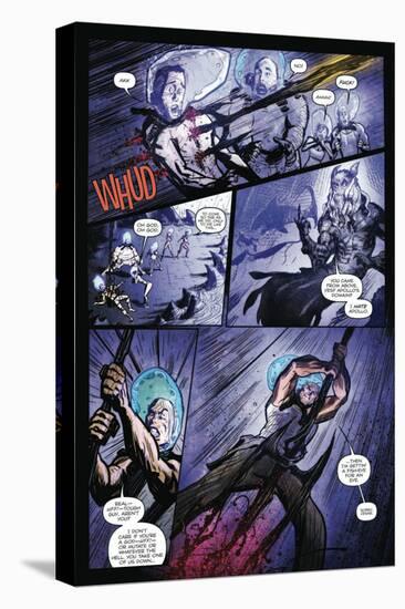 Zombies vs. Robots: Volume 1 - Comic Page with Panels-Anthony Diecidue-Stretched Canvas