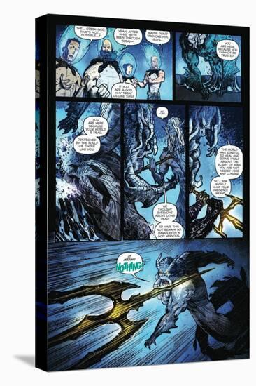 Zombies vs. Robots: Volume 1 - Comic Page with Panels-Anthony Diecidue-Stretched Canvas