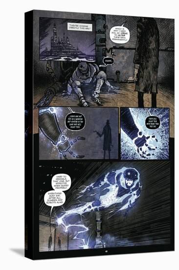 Zombies vs. Robots: Volume 1 - Comic Page with Panels-Anthony Diecidue-Stretched Canvas