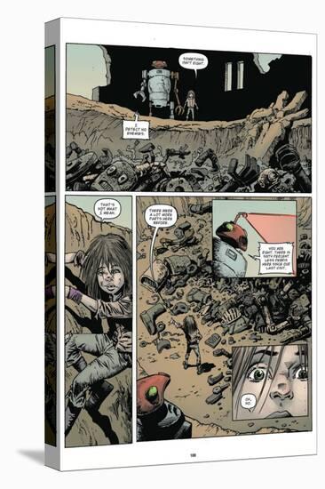 Zombies vs. Robots: Volume 1 - Comic Page with Panels-Val Mayerik-Stretched Canvas