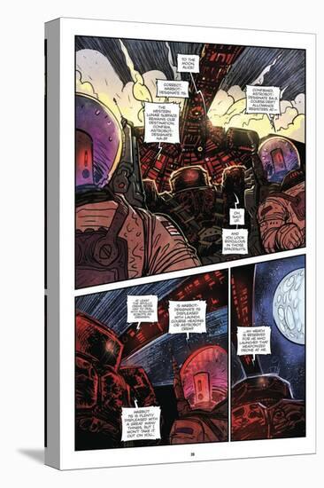 Zombies vs. Robots: Volume 1 - Comic Page with Panels-Anthony Diecidue-Stretched Canvas