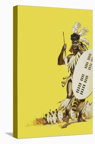 Zulu Warriors-Mcbride-Premier Image Canvas