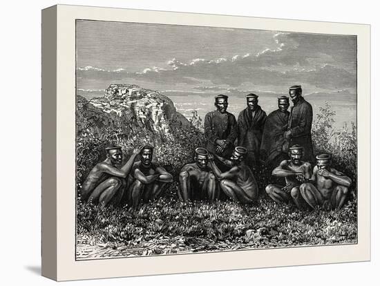 Zulus. the Zuluare the Largest South African Ethnic Group-null-Premier Image Canvas