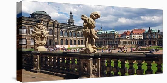 Zwinger Palace, Dresden, Saxony, Germany, Europe-Hans-Peter Merten-Premier Image Canvas