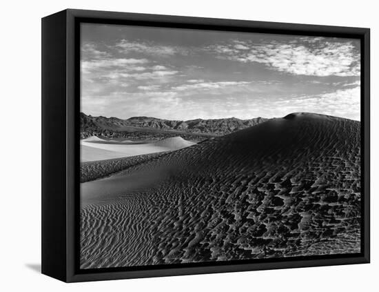 0-1-0038, Dunes and Clouds, 1947 (gelatin silver print)-Brett Weston-Framed Premier Image Canvas