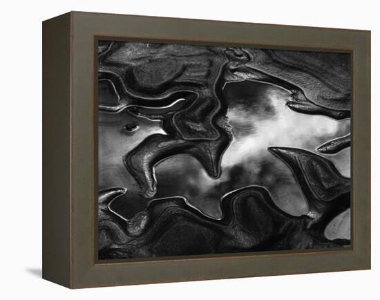 0-MW-1 Abstract (Reflection), 1973 (gelatin silver print)-Brett Weston-Framed Premier Image Canvas