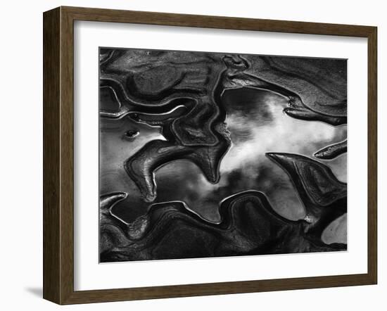 0-MW-1 Abstract (Reflection), 1973 (gelatin silver print)-Brett Weston-Framed Photographic Print