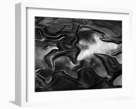 0-MW-1 Abstract (Reflection), 1973 (gelatin silver print)-Brett Weston-Framed Photographic Print