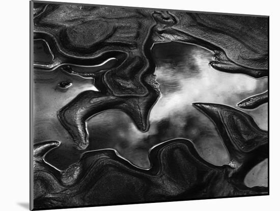 0-MW-1 Abstract (Reflection), 1973 (gelatin silver print)-Brett Weston-Mounted Photographic Print