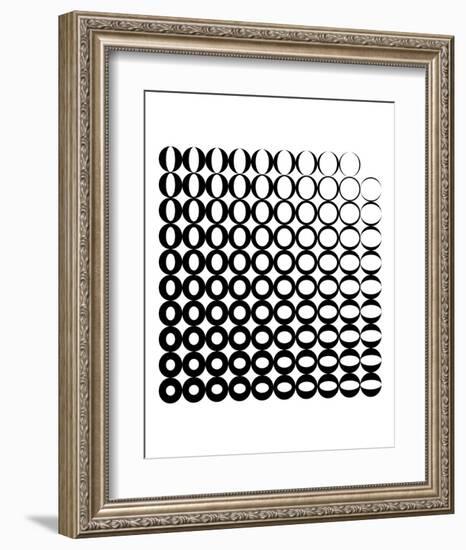 0 to Zero-Simon C^ Page-Framed Art Print