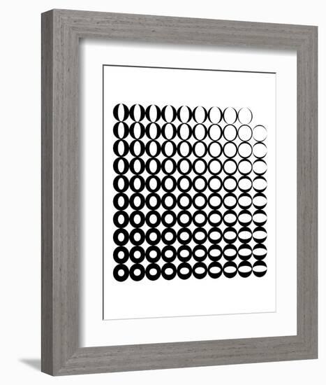 0 to Zero-Simon C^ Page-Framed Art Print