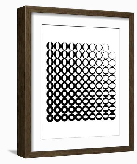 0 to Zero-Simon C^ Page-Framed Art Print