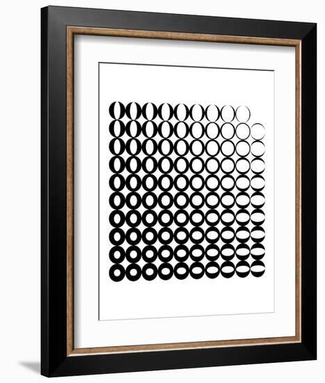 0 to Zero-Simon C^ Page-Framed Art Print