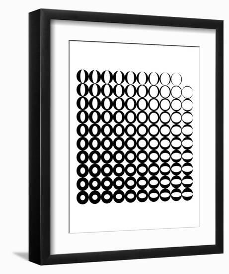 0 to Zero-Simon C^ Page-Framed Art Print