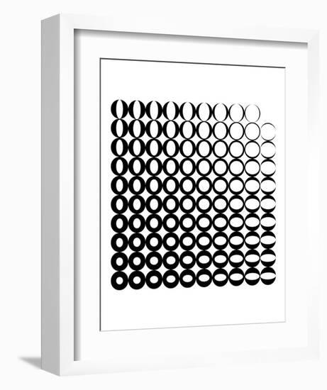 0 to Zero-Simon C^ Page-Framed Art Print