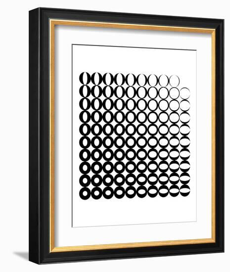 0 to Zero-Simon C^ Page-Framed Art Print