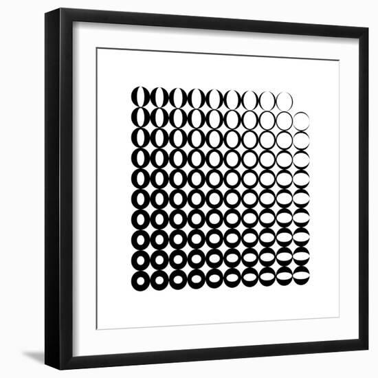 0 to Zero-Simon C^ Page-Framed Giclee Print